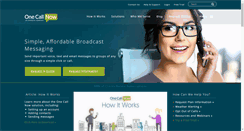 Desktop Screenshot of onecallnow.com